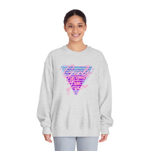 GJWTHF Unisex DryBlend® Crewneck Sweatshirt