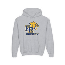Youth Heavy Blend Hooded Sweatshirt - Franklin Regional Hockey (front logo)