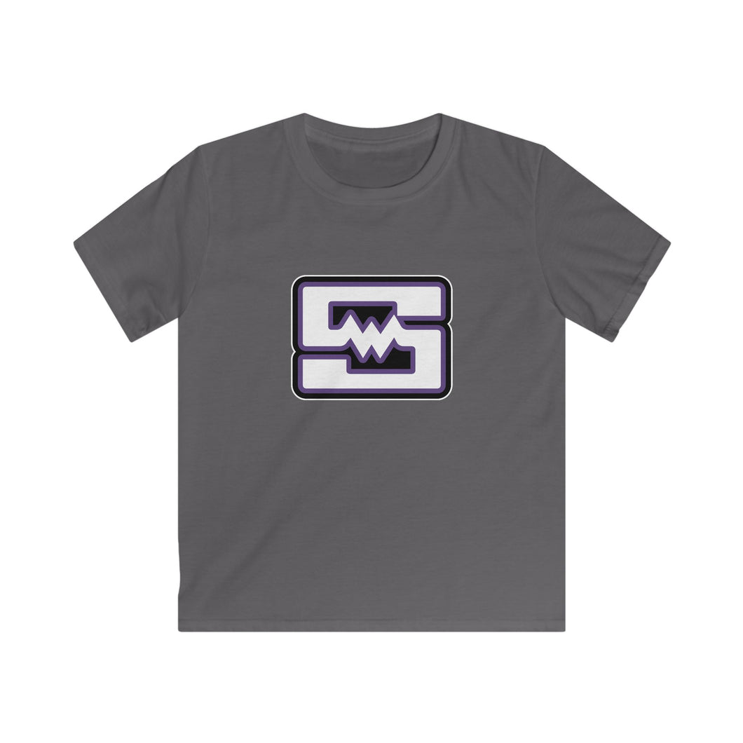 Kids Softstyle Tee - Shockwave (front logo)