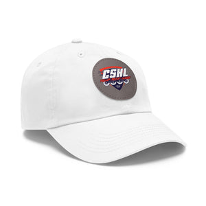 CSHL Roller - Dad Hat with Leather Patch (Round)