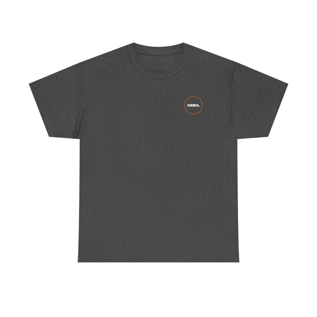 Unisex Heavy Cotton Tee-NSBHL Left Chest logo