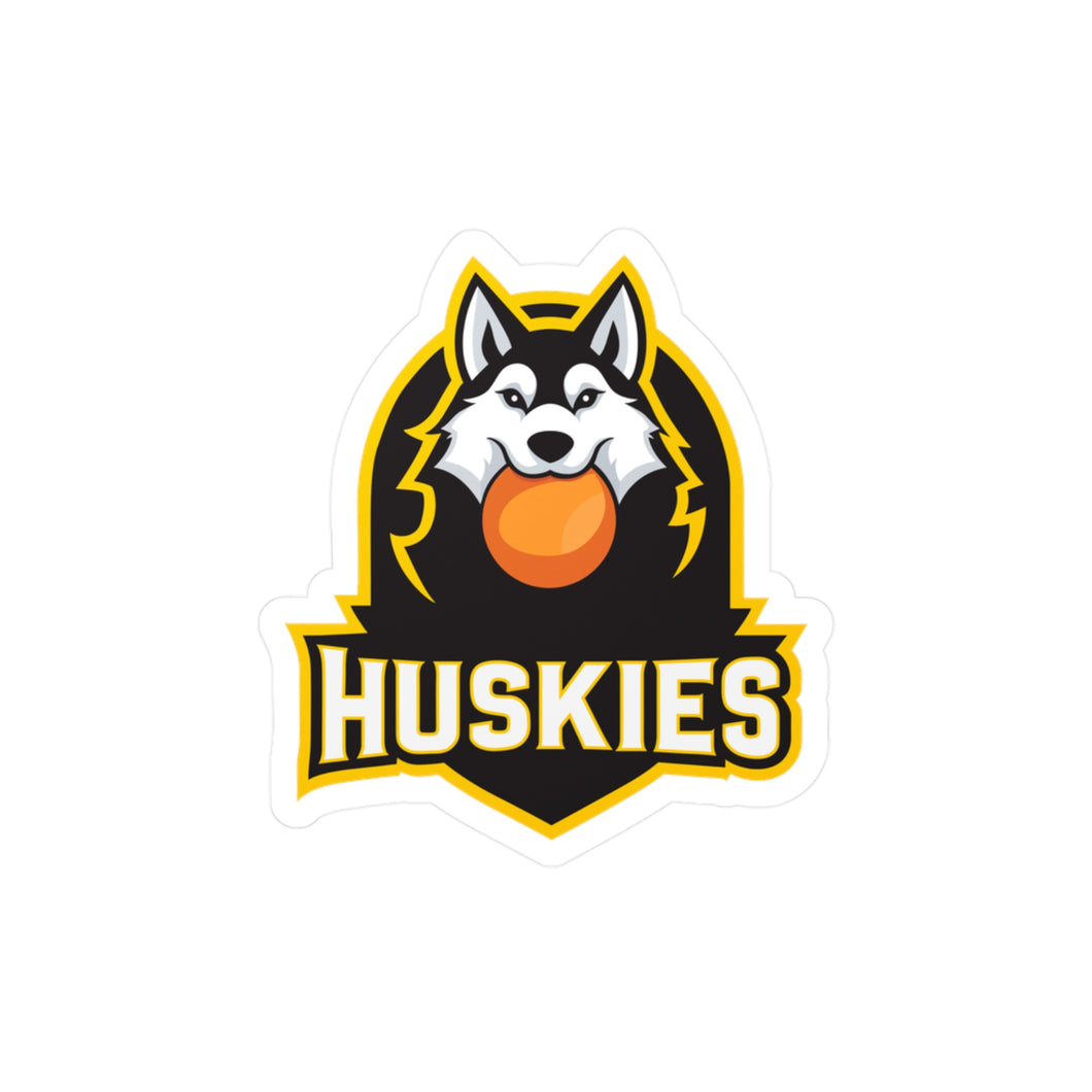 Husky Broomball Decals
