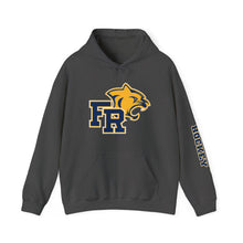 Unisex Hooded Sweatshirt - Franklin Regional Hockey (front logo, sleeve text)