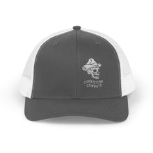 Cotton Snapback Trucker Cap - Conestoga Cowboys (white logo)