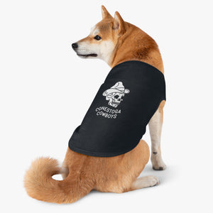 Conestoga Cowboys Pet Tank Top (white logo)