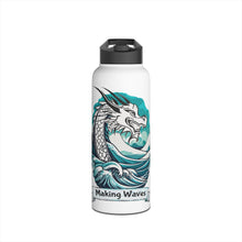 Making Waves - Stainless Steel Water Bottle, Standard Lid (3 sizes)