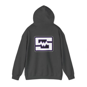 Unisex Hooded Sweatshirt - Mix Sports Shockwave (front and back logos)