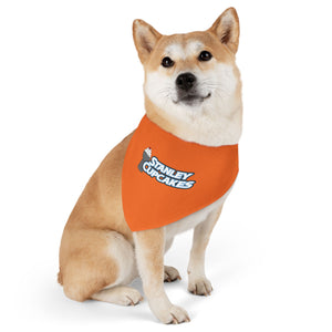 Pet Bandana Collar Orange- Stanley Cupcakes