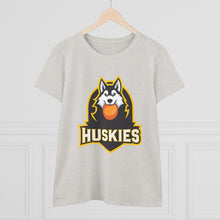 Women's T-Shirt Husky Broomball Design
