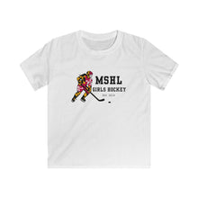MSHL Girls Hockey Youth Softstyle T-Shirt (white)
