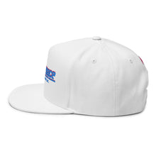 Menace Embroidered Flat Bill Cap