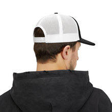 Embroidered Snapback Trucker Cap - Stripes.