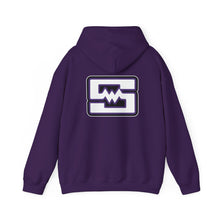 Unisex Hooded Sweatshirt - Mix Sports Shockwave (front and back logos)