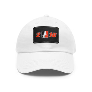 Dad Hat with Leather Patch (Rectangle) 2 N 10