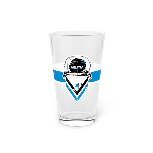 Pint Glass, 16oz - Militia