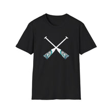 Making Waves - Unisex Softstyle T-Shirt - Paddles