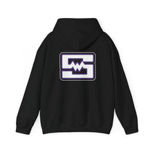 Unisex Hooded Sweatshirt - Mix Sports Shockwave (front and back logos)