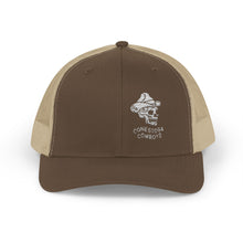 Cotton Snapback Trucker Cap - Conestoga Cowboys (white logo)