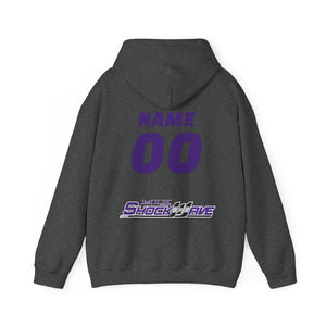 Unisex Hooded Sweatshirt - Shockwave (customizable)