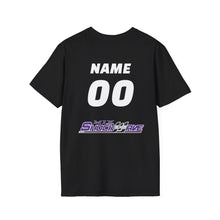 Unisex Softstyle T-Shirt - Front Logo & Customizable Back Name/Number