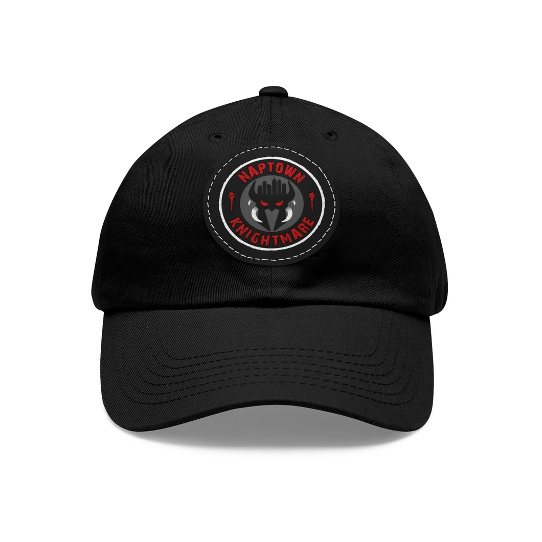 IBHA Knightmare - Hat with Leather Patch (Round)