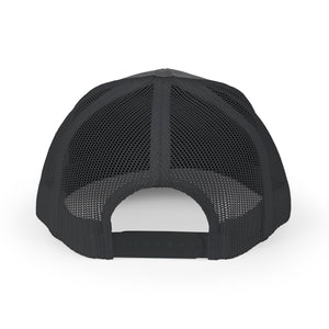 Embroidered Snapback Trucker Cap - Shockwave
