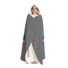 Mountain Top Hockey Hooded Sherpa Fleece Blanket