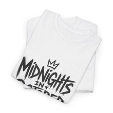 Midnights in October Logo Tee - Unisex Heavy Cotton Tee