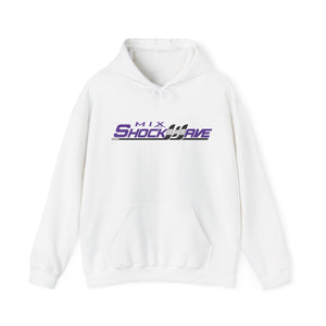 Unisex Hooded Sweatshirt - Mix Sports Shockwave (front and back logos)