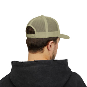 Cotton Snapback Trucker Cap - Conestoga Cowboys (black logo)