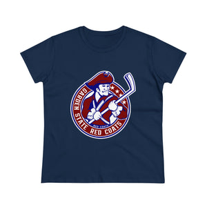 Garden State Red Coats - Women's Heavy Cotton Tee