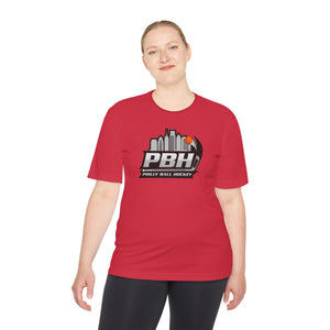 PBHL Unisex Moisture Wicking Tee | Acti Dry Sport Tech