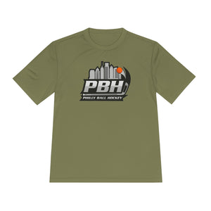 PBHL Unisex Moisture Wicking Tee | Acti Dry Sport Tech