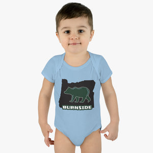 BURNSIDE BEARS  Infant Baby Rib Bodysuit