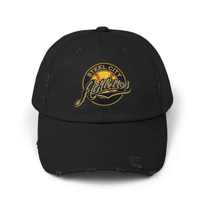 Unisex Distressed Cap (printed logo) - SCA