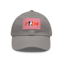 Dad Hat with Leather Patch (Rectangle) 2 N 10