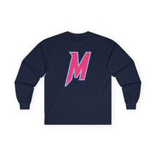 Menace Unisex Ultra Cotton Long Sleeve Tee - "M" logo