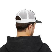 Embroidered Snapback Trucker Cap - Shockwave