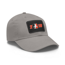 Dad Hat with Leather Patch (Rectangle) 2 N 10