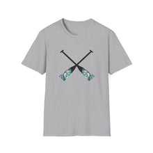 Making Waves - Unisex Softstyle T-Shirt - Paddles