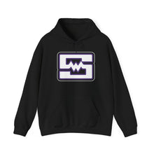 Unisex Hooded Sweatshirt - Shockwave (front logo)