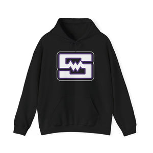 Unisex Hooded Sweatshirt - Shockwave (front logo)