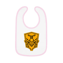 Bee Squad - Baby Contrast Trim Jersey Bib