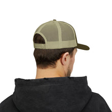 Cotton Snapback Trucker Cap - Conestoga Cowboys (white logo)