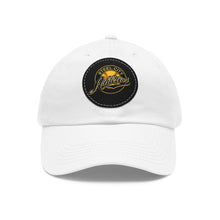 Dad Hat with Leather Patch (Round w/printed logo) - SCA