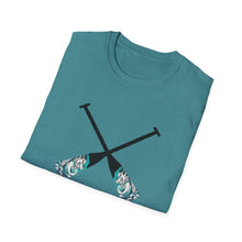 Making Waves - Unisex Softstyle T-Shirt - Paddles