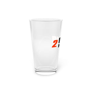 Pint Glass, 16oz -  2 and 10