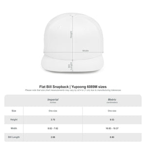 Flat Bill Snapback Hat - Franklin Regional Devo