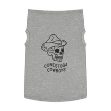 Conestoga Cowboys Pet Tank Top (black logo)