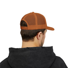 Cotton Snapback Trucker Cap - Conestoga Cowboys (black logo)